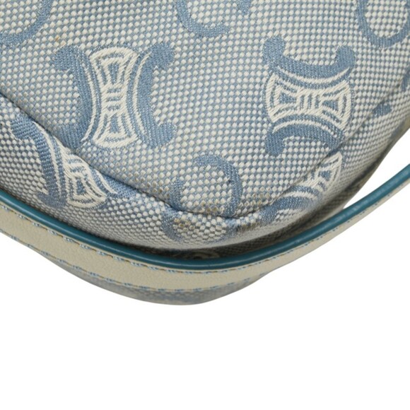 CELINE White Leather Shoulder Bag - Picture 6 of 14